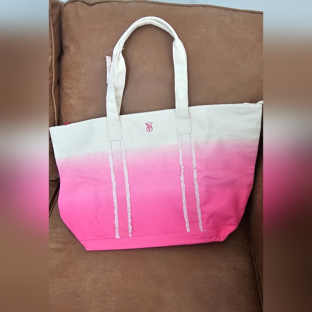 Victoria's Secret Pink Ombre Tote Bag